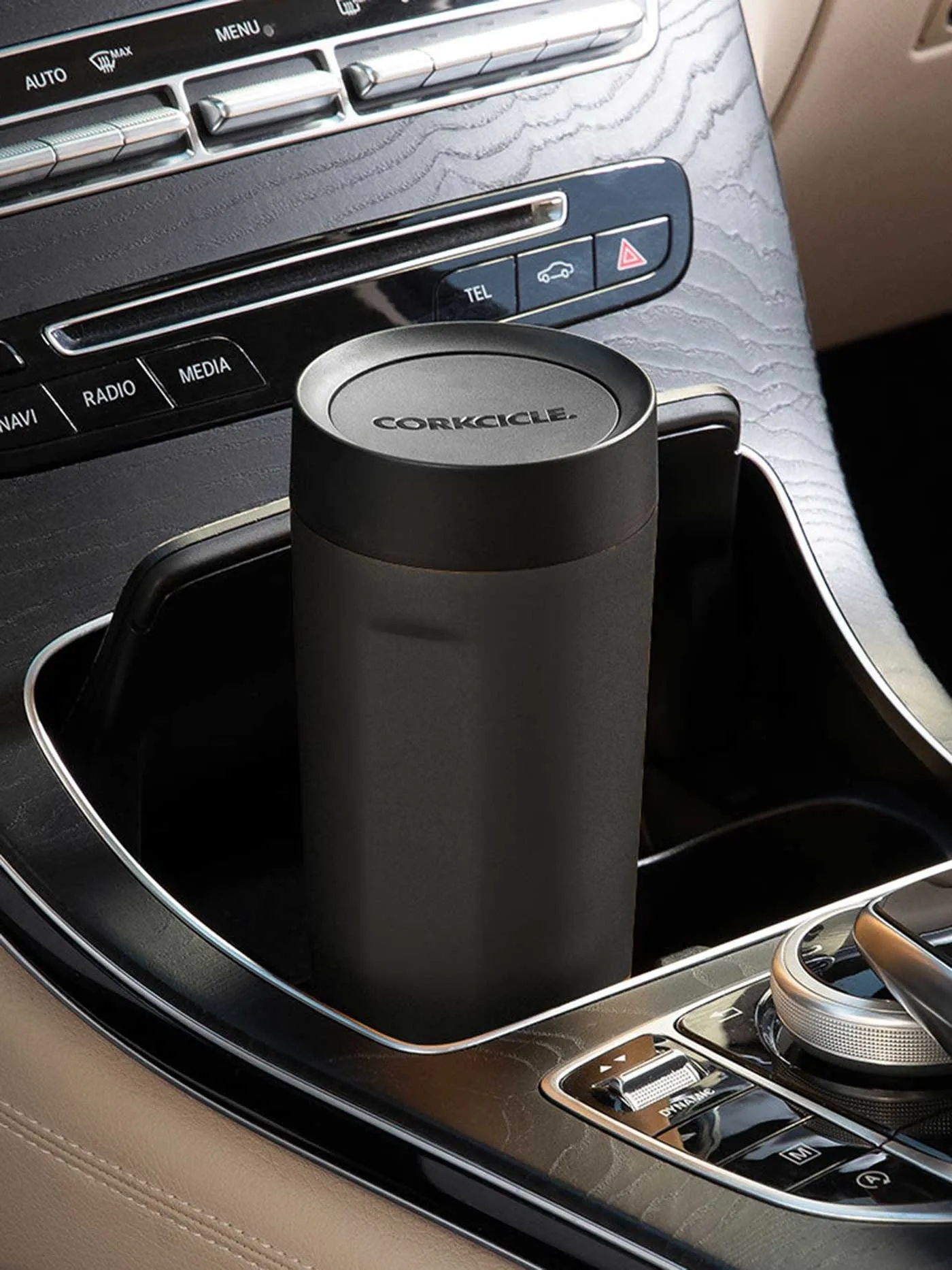 17oz Matte Black Commuter Cup