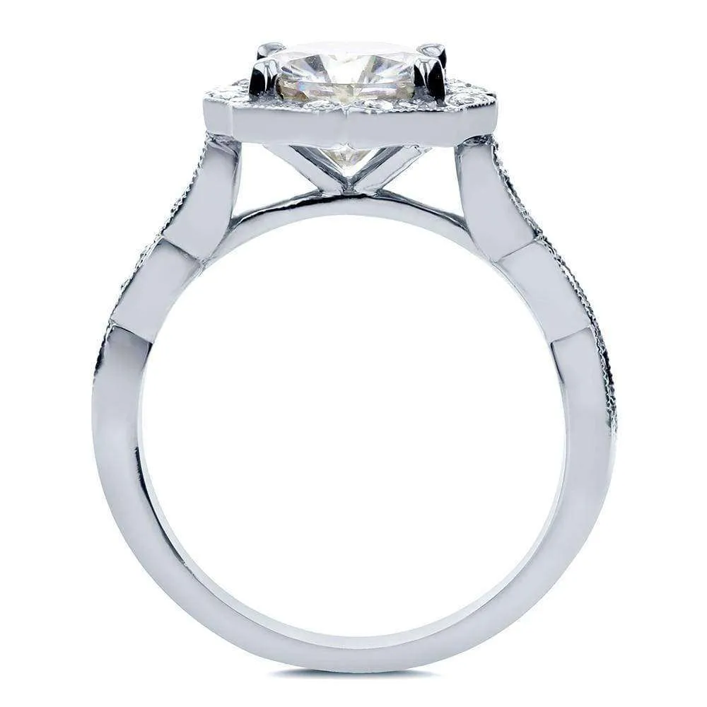 2ct.tw Vintage Rose Engagement