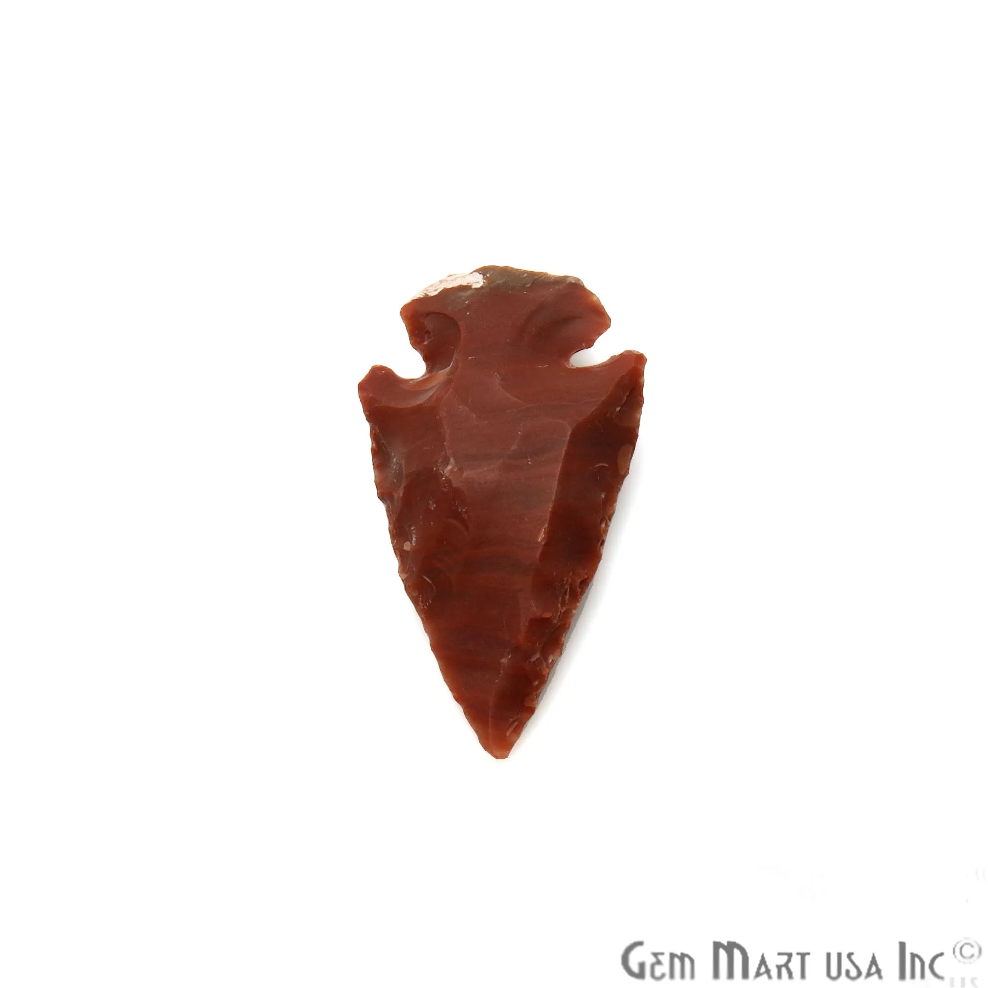 5pc Lot Arrowhead Cut Gemstones, 37x19mm Handcrafted Stone, Loose Gemstone, DIY Pendant, DIY Jewelry