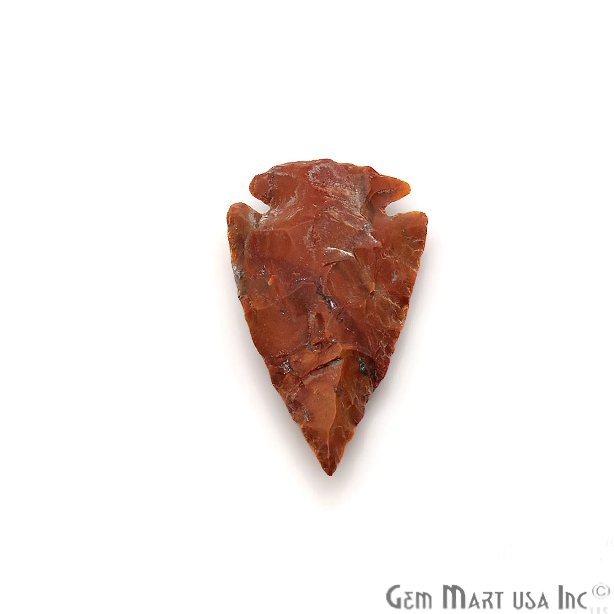5pc Lot Arrowhead Cut Gemstones, 40x25mm Handcrafted Stone, Loose Gemstone, DIY Pendant, DIY Jewelry