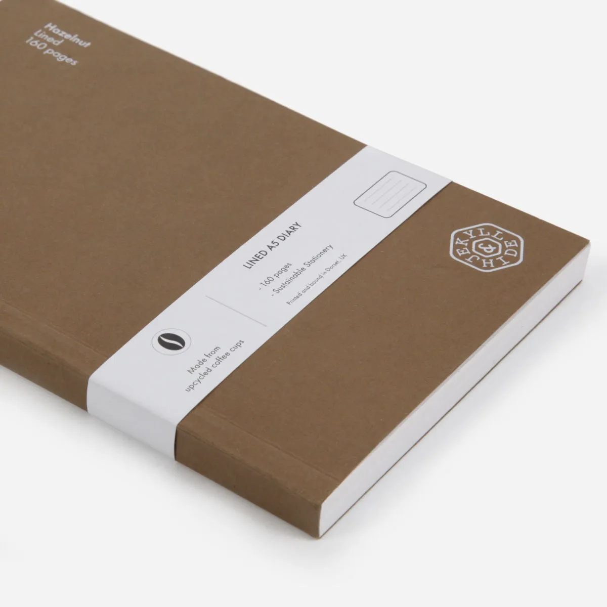 A5 Notebook 160 Pages, Natural