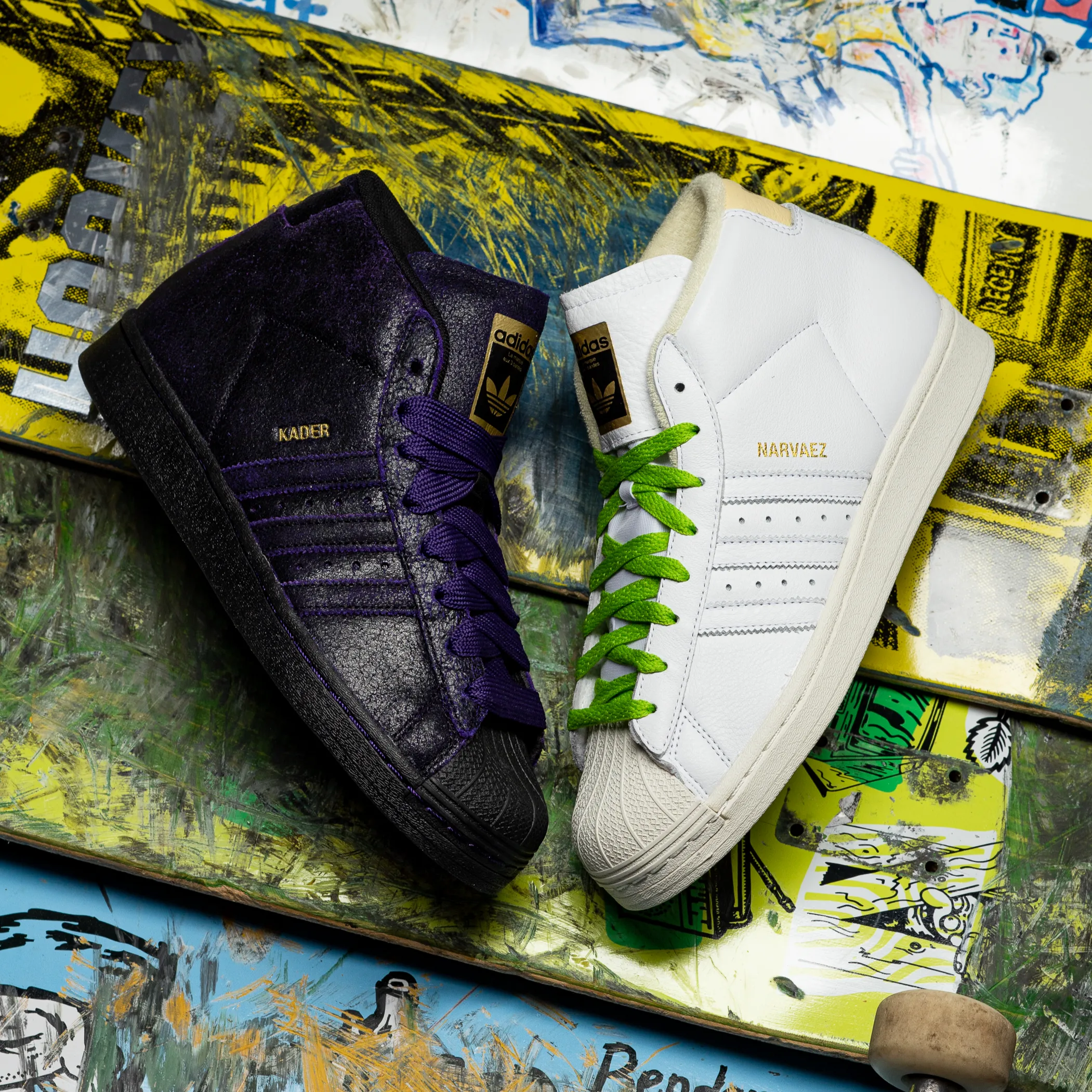 Adidas Sam Pro Model ADV - White