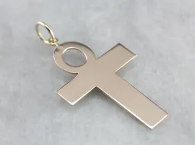 Ankh Rose Gold Pendant