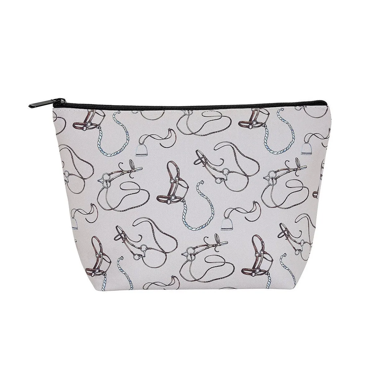 AWST Int'l "Lila" Bridles n' Things Cosmetic Pouch