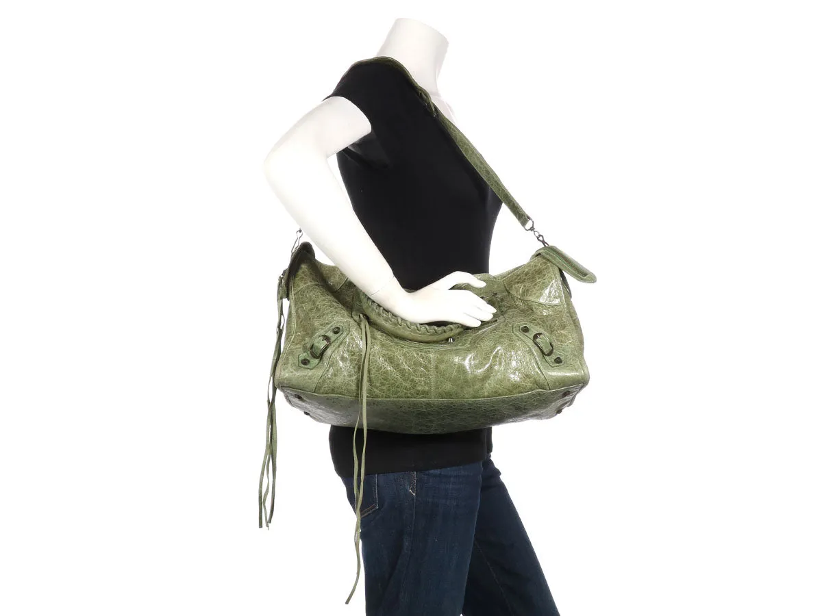 Balenciaga 2008 Thyme Agneau Classic Part Time