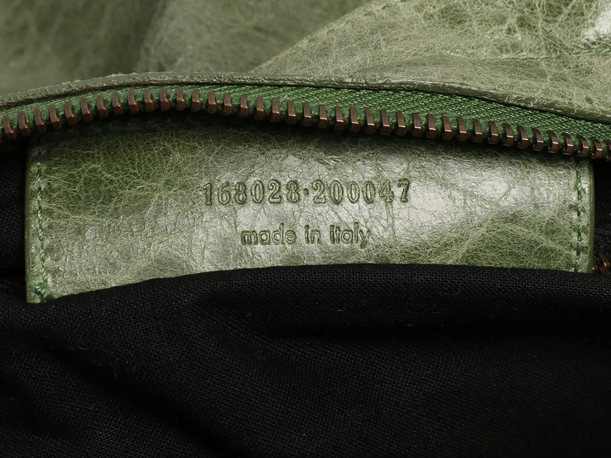 Balenciaga 2008 Thyme Agneau Classic Part Time