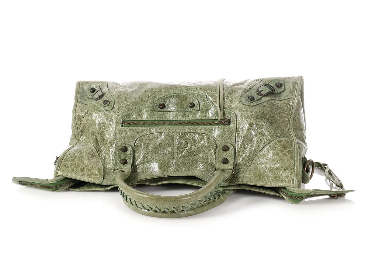 Balenciaga 2008 Thyme Agneau Classic Part Time