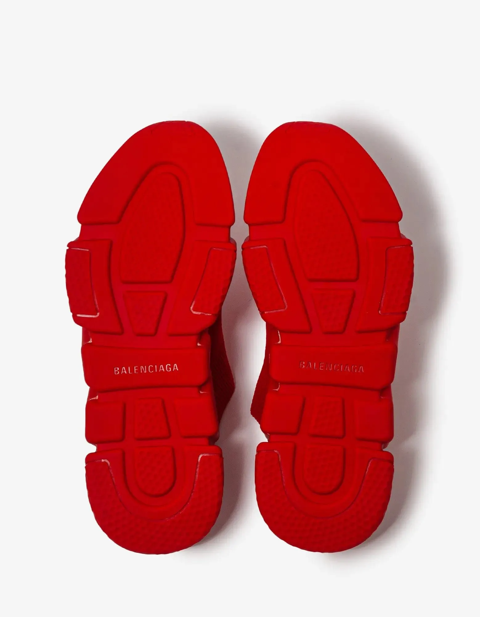 Balenciaga Red Speed Mule
