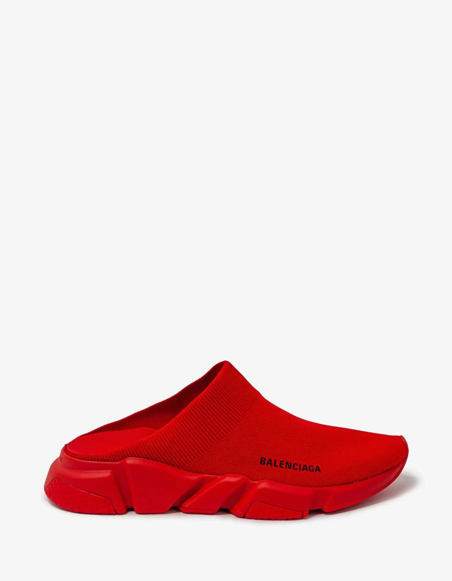 Balenciaga Red Speed Mule