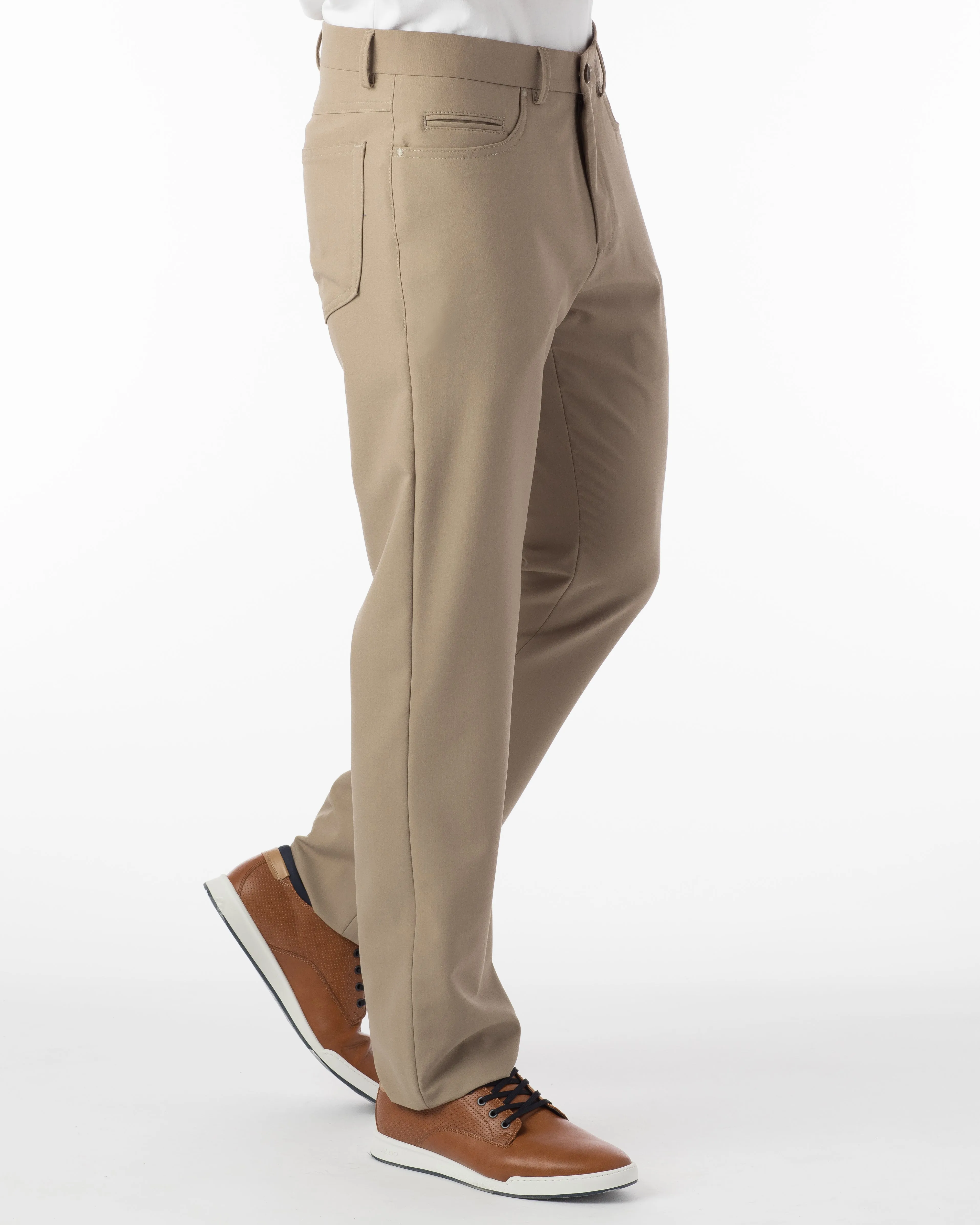 Ballin Pants - Crescent Commuter Bi-Strech Gabardine - Khaki