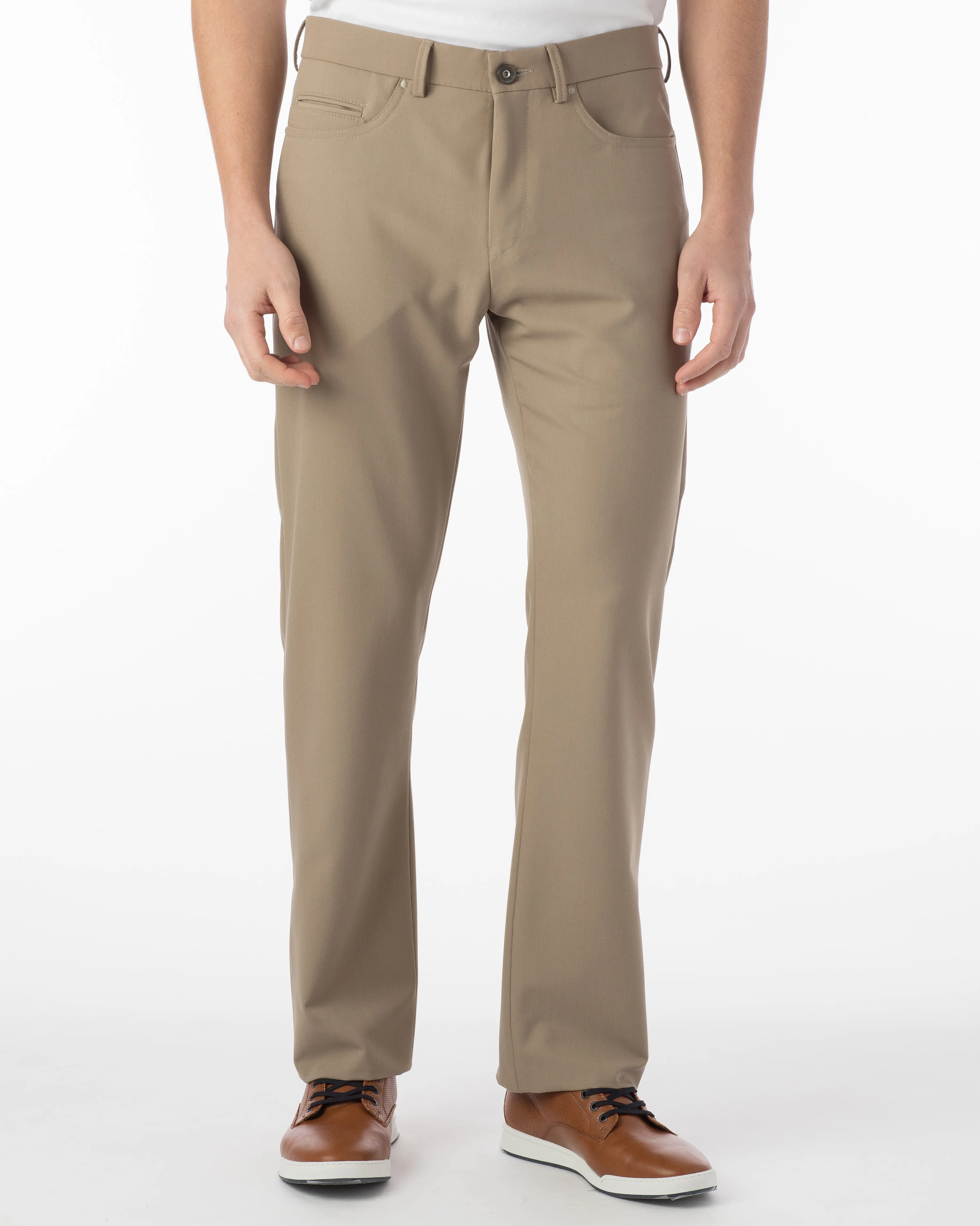 Ballin Pants - Crescent Commuter Bi-Strech Gabardine - Khaki