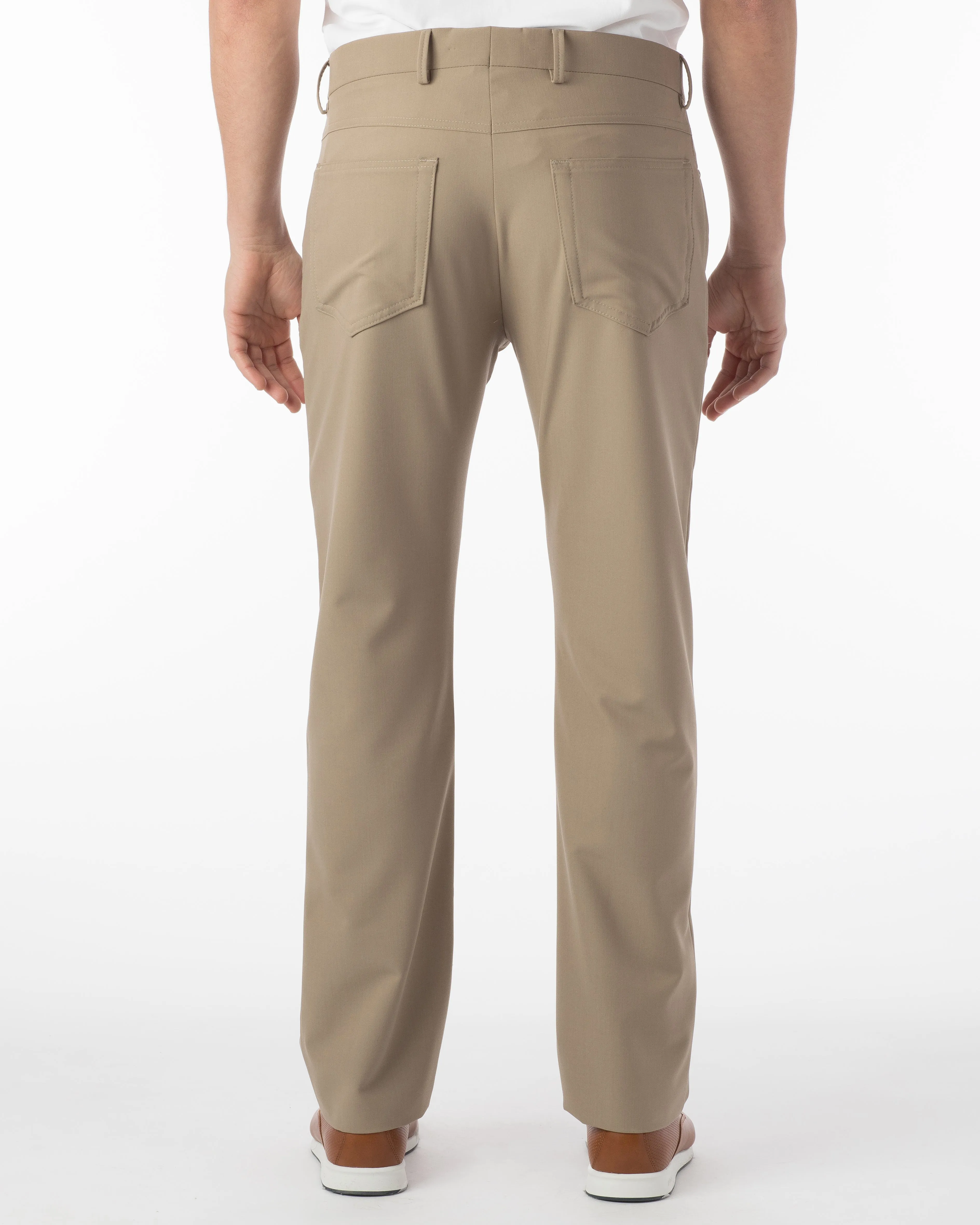 Ballin Pants - Crescent Commuter Bi-Strech Gabardine - Khaki