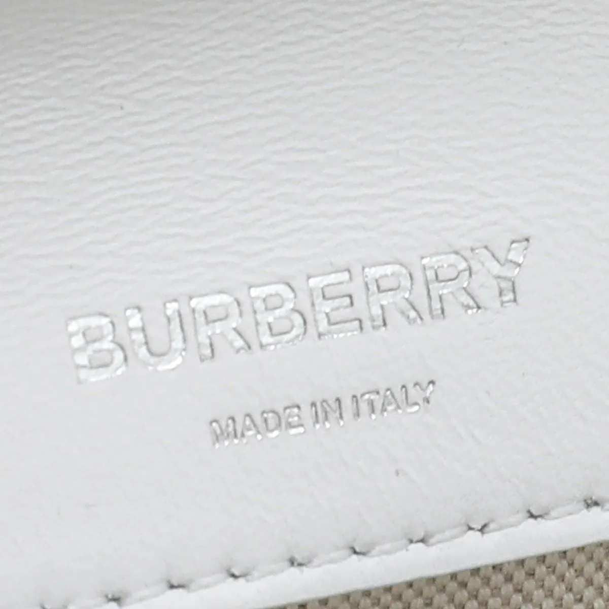 Burberry Bicolor TB Woven Lola Bumbag