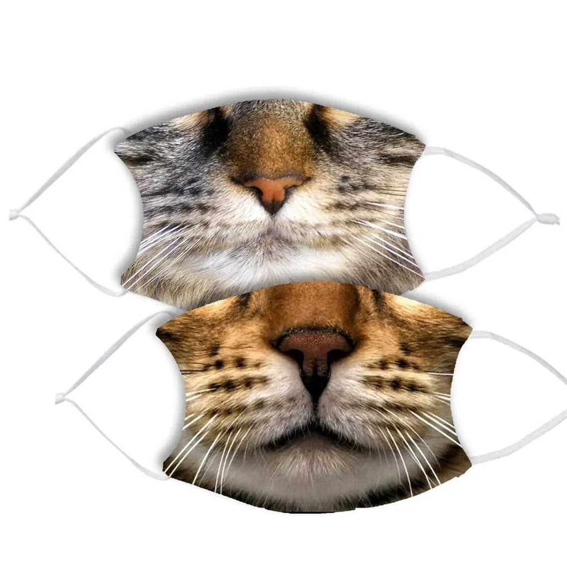 CAT FACE Fashion Design Printed Reusable Face Mask collection (Includes 2 FREE filters)