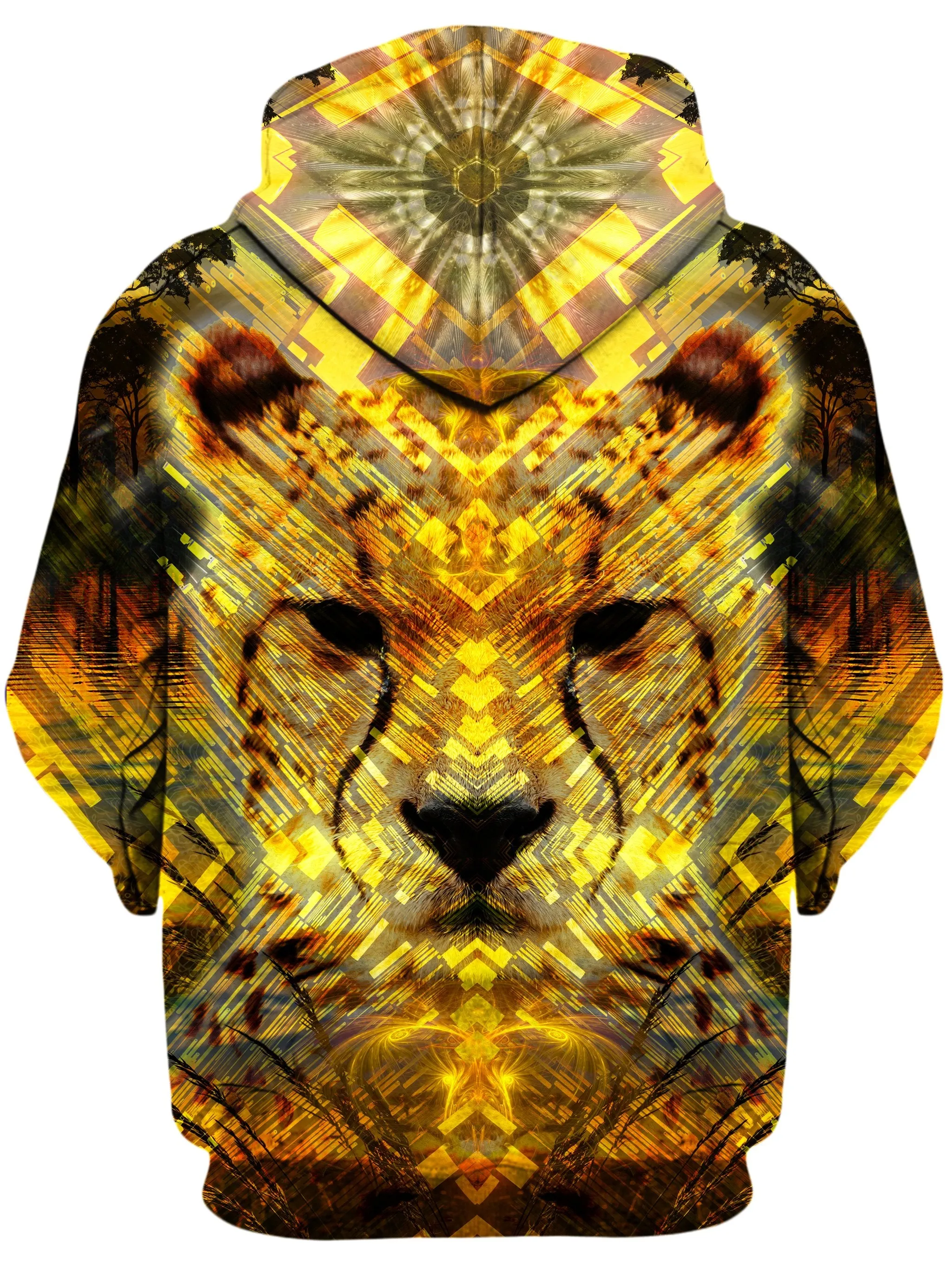 Cheetah Unisex Zip-Up Hoodie