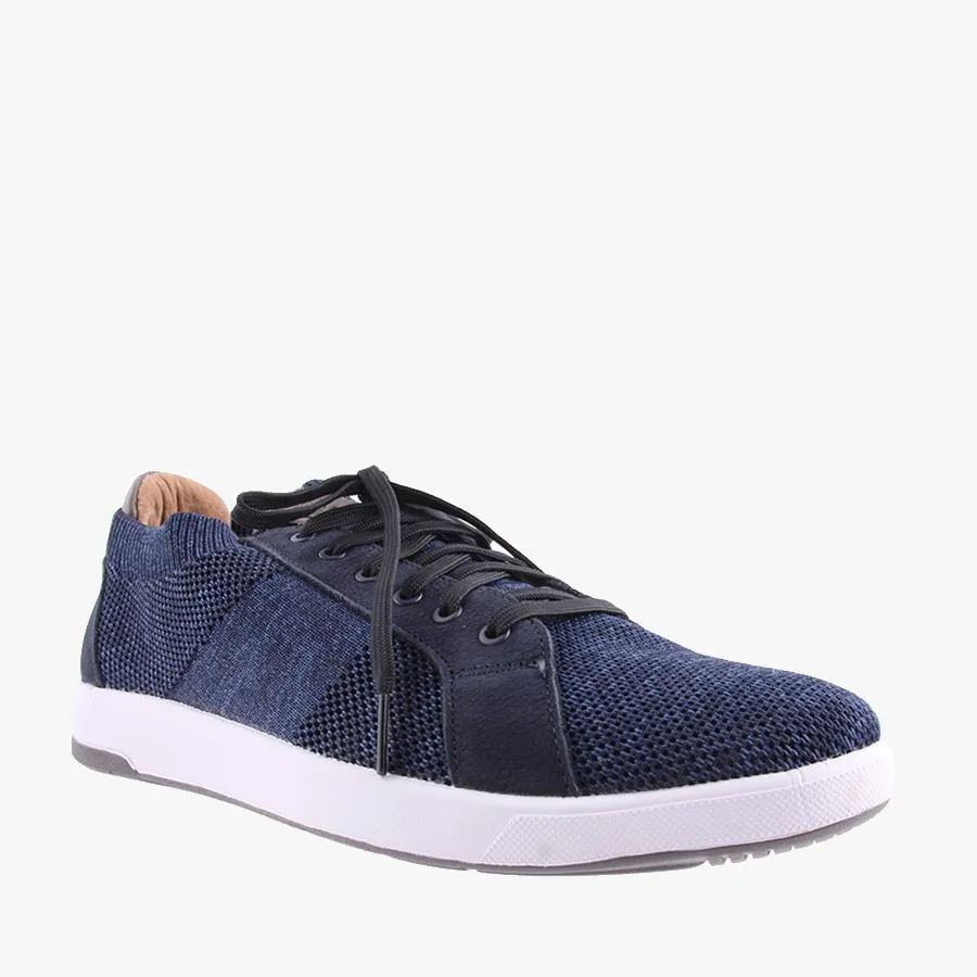 CROSSOVER KNIT-LACE NAVY