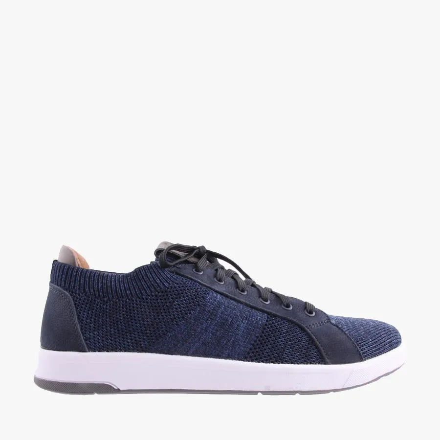 CROSSOVER KNIT-LACE NAVY