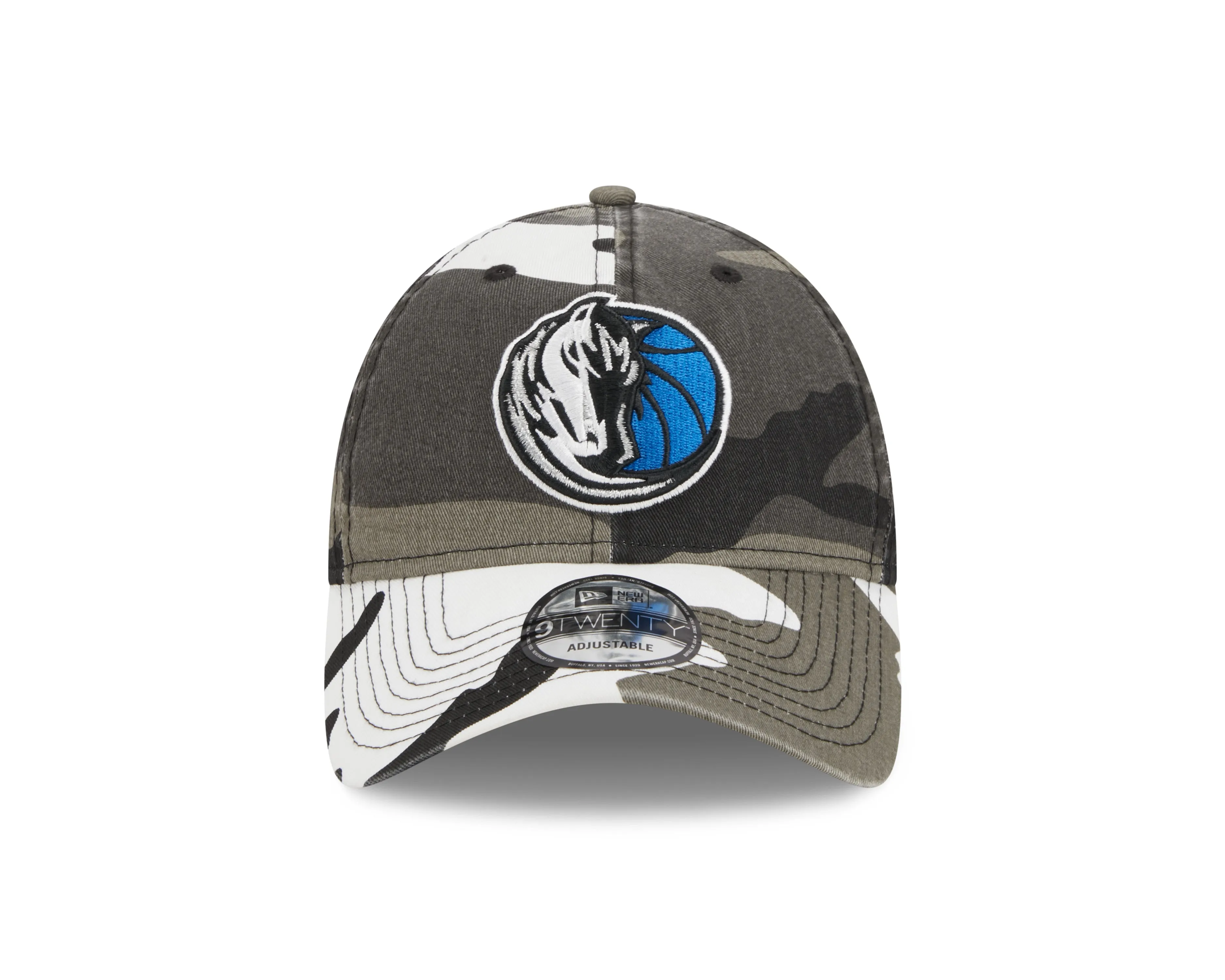 DALLAS MAVERICKS NEW ERA GREEN CAMO ADJUSTABLE CAP
