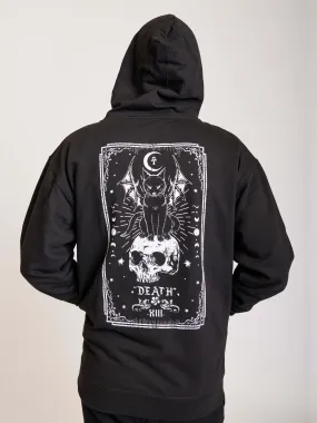Death Tarot Zip Up Hoodie