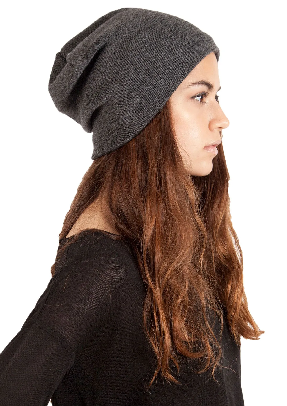 Fleece-Lined Slouchy Barca Hat