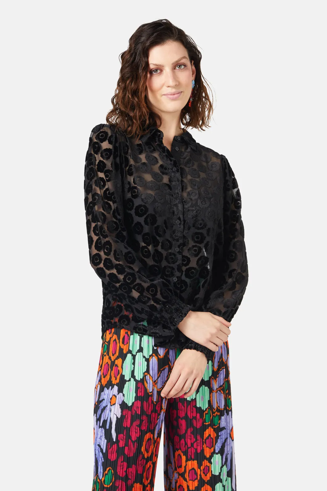 Flower Shower Burnout Shirt