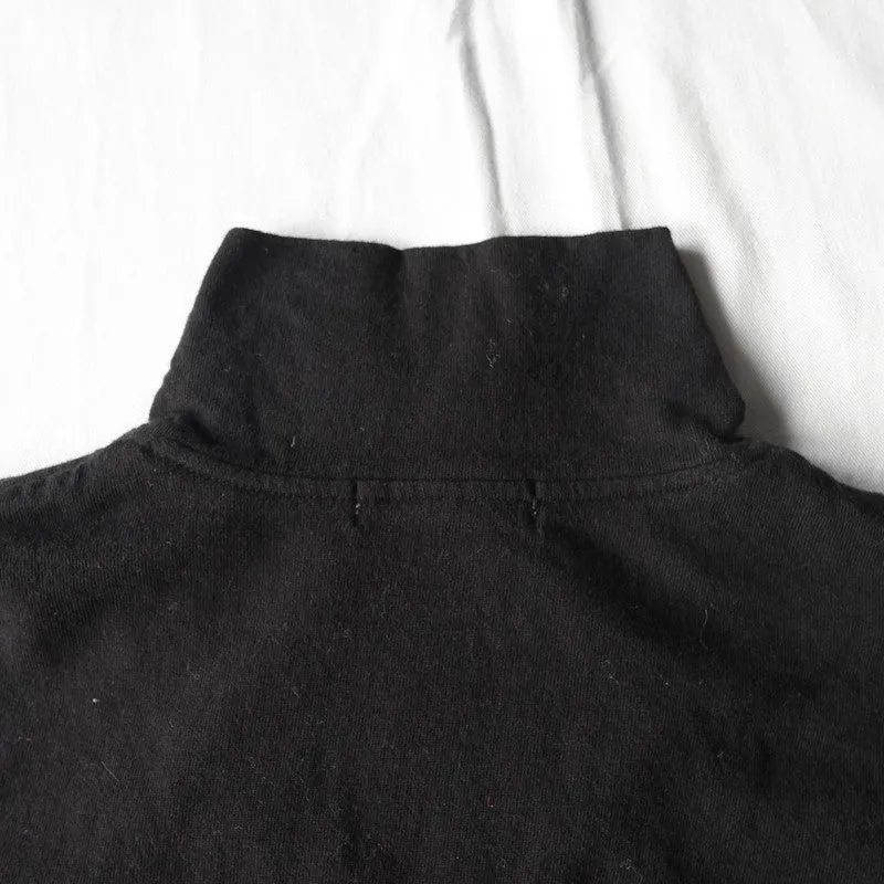 high zip neck longsleeve