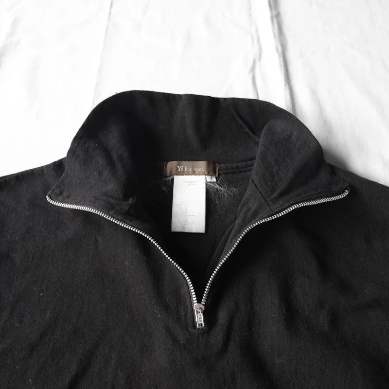 high zip neck longsleeve