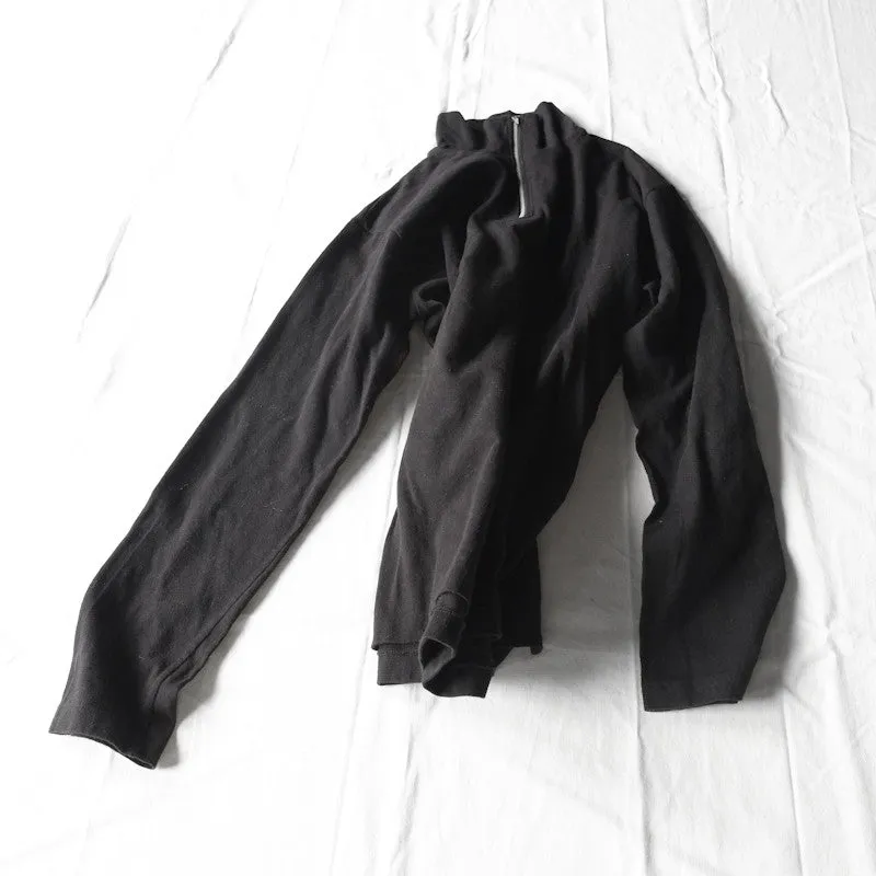 high zip neck longsleeve