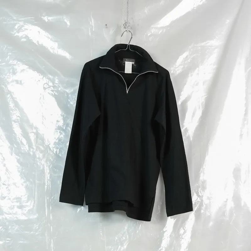high zip neck longsleeve