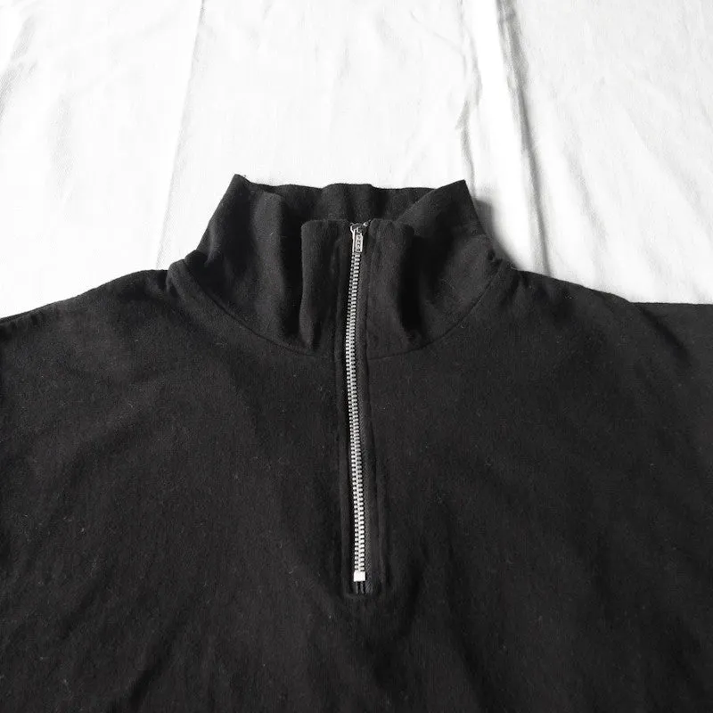 high zip neck longsleeve