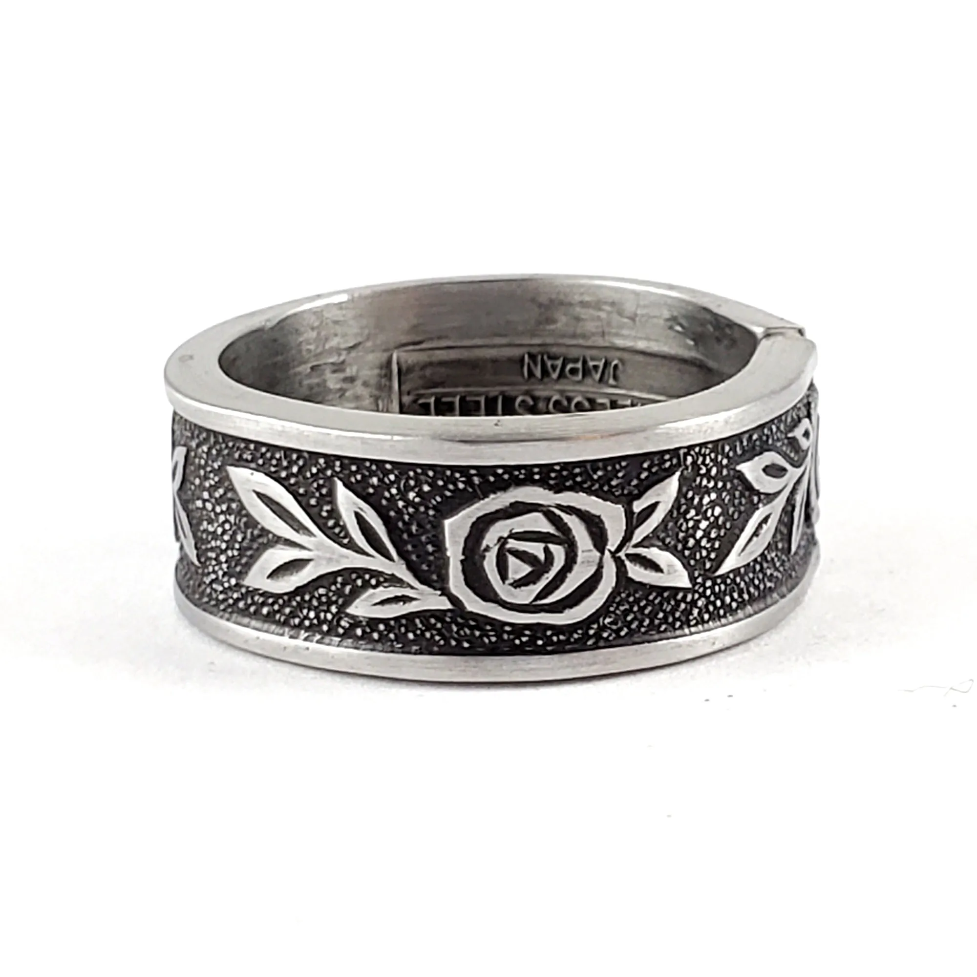 Interpur Mexicaly Rose Stainless Steel Spoon Ring