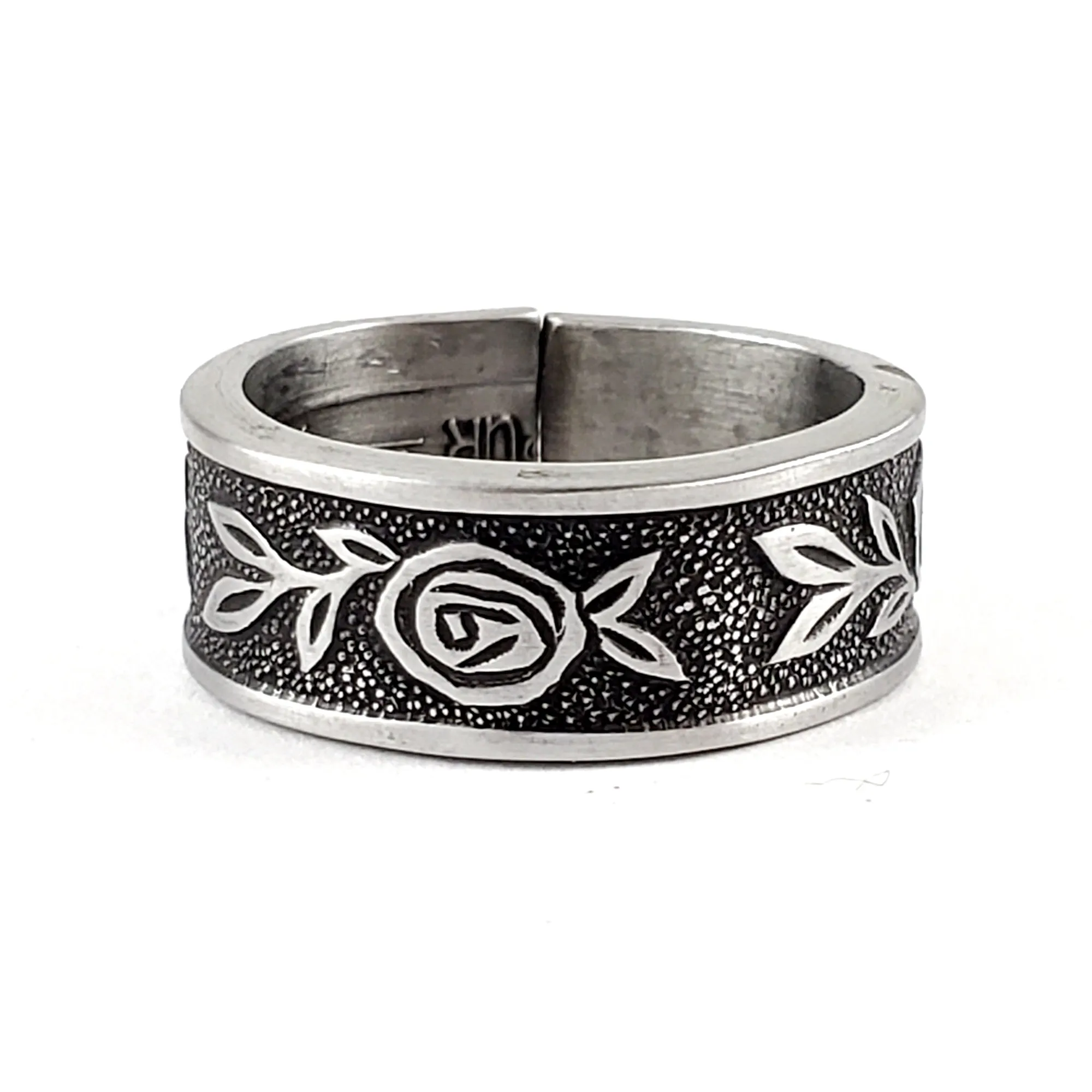 Interpur Mexicaly Rose Stainless Steel Spoon Ring