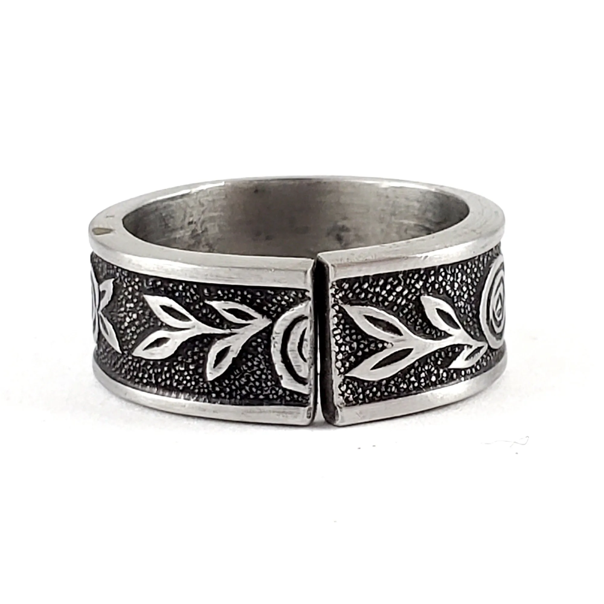 Interpur Mexicaly Rose Stainless Steel Spoon Ring