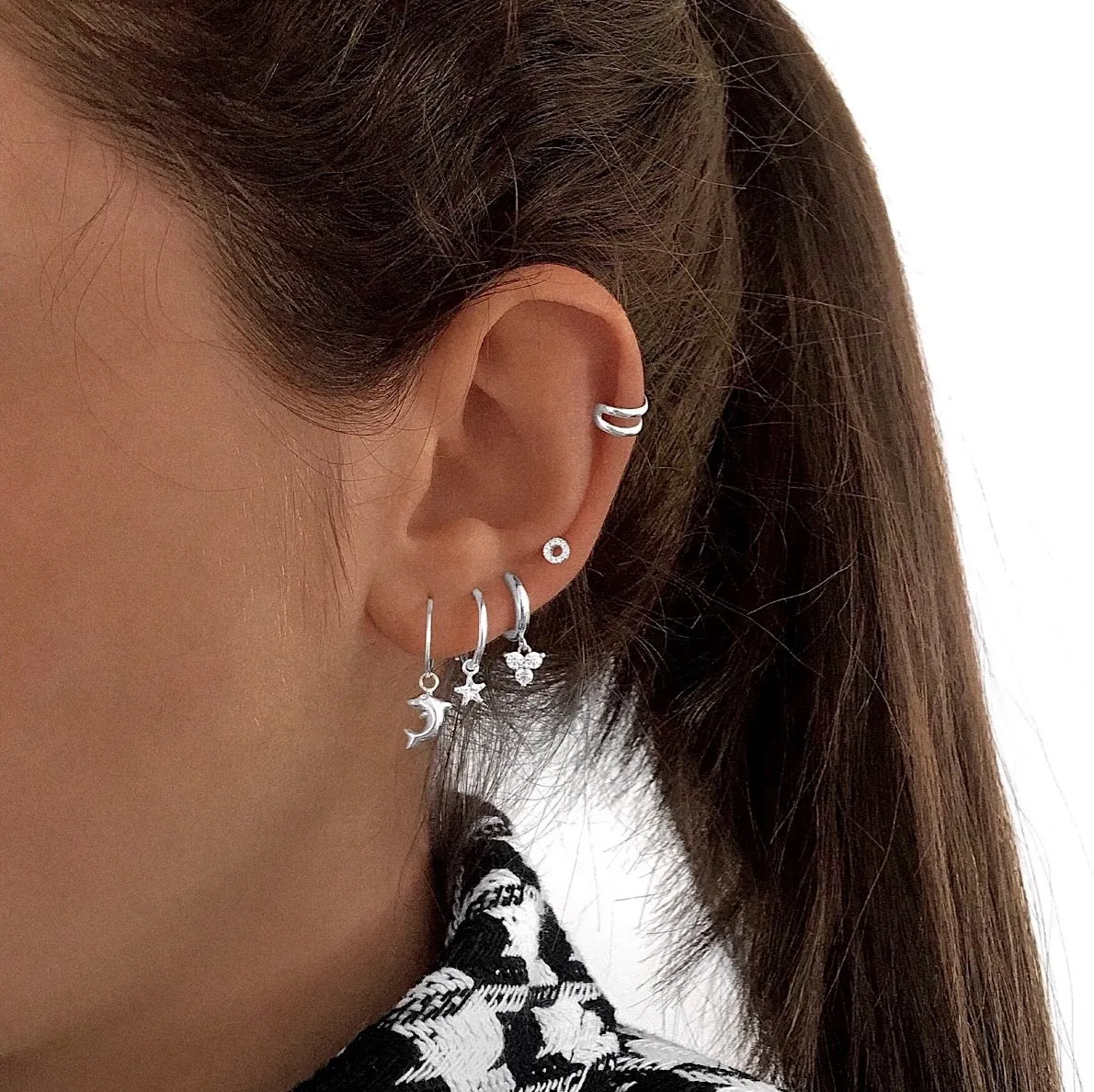 Mini Double Ear Cuff