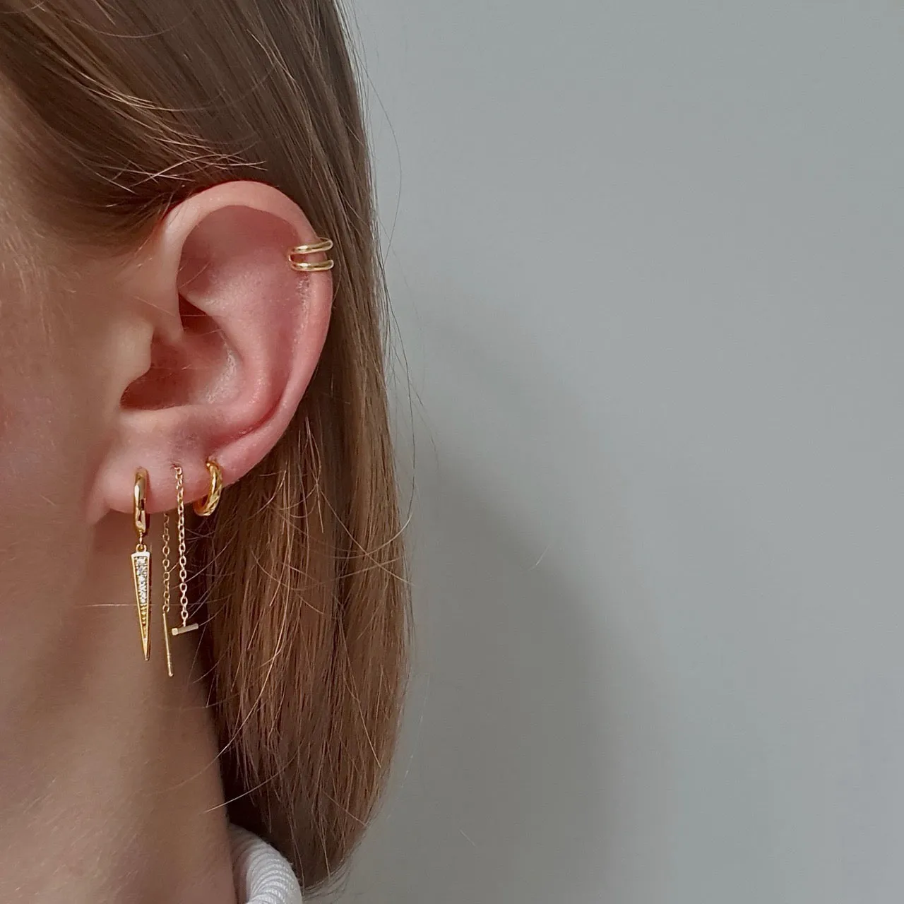 Mini Double Ear Cuff