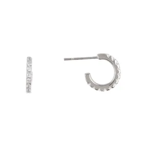 Mini Hoop Earrings silver gold