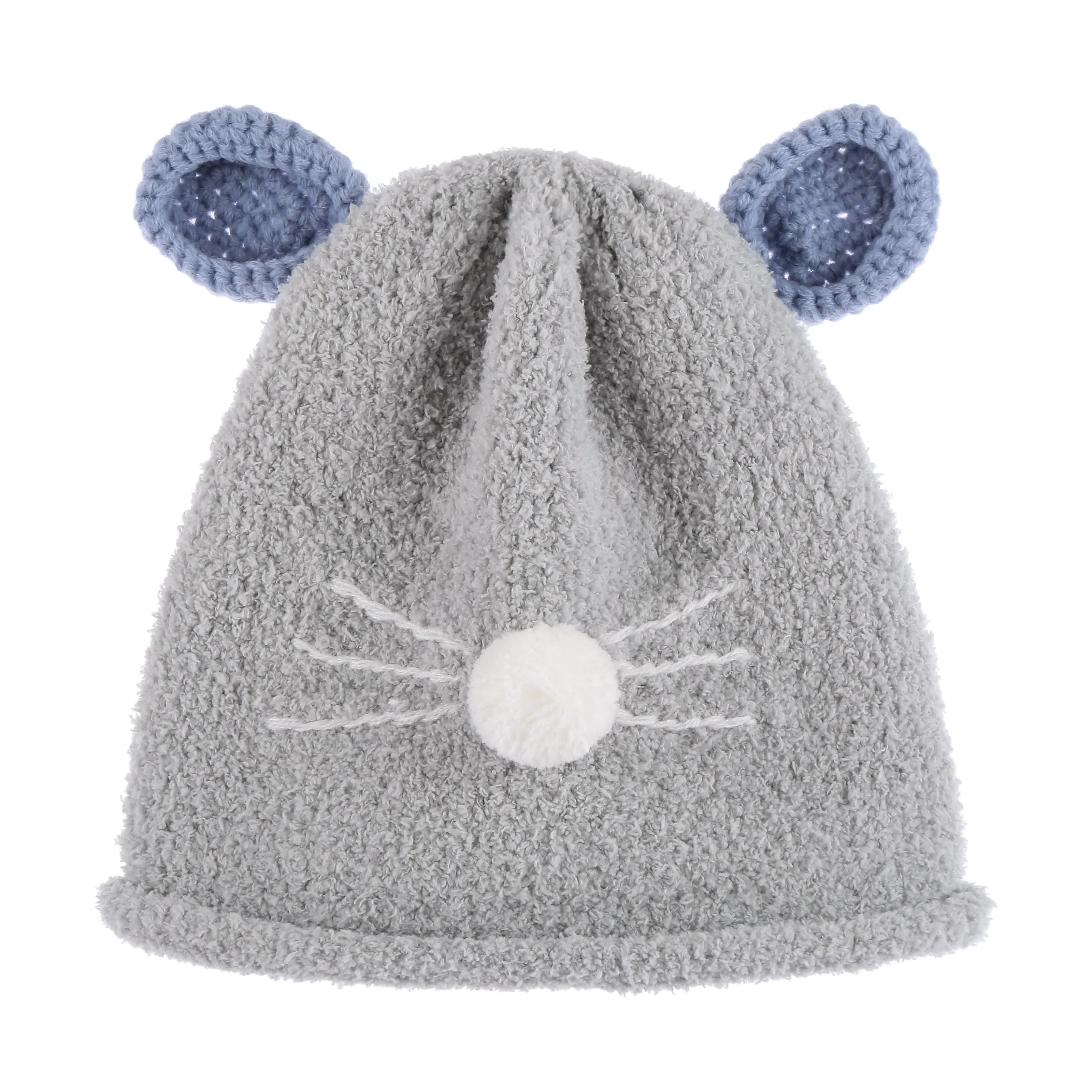 MINISO Kid's Cute Ear knitted hat (Random Color)