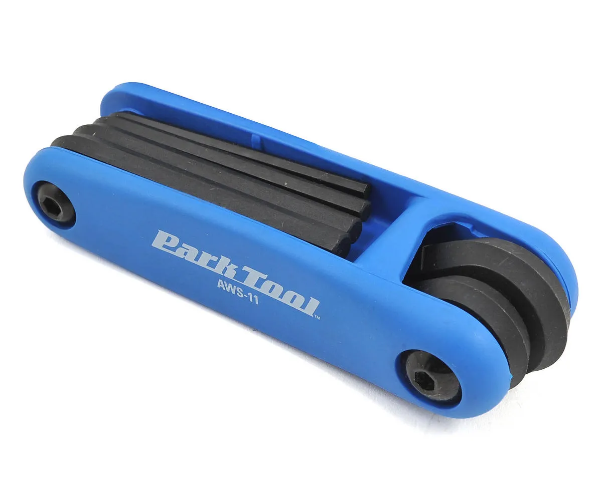 PARK TOOL AWS-11 Metric Folding Hex Wrench Set