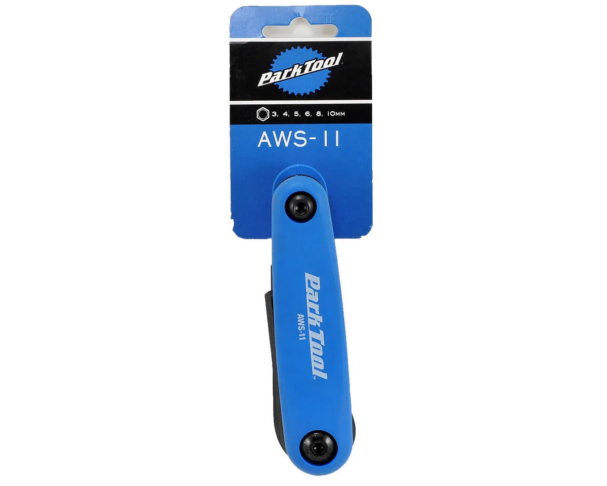 PARK TOOL AWS-11 Metric Folding Hex Wrench Set