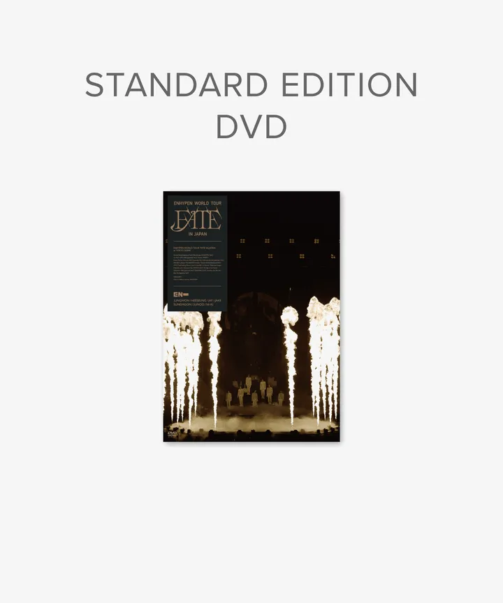 (PRE-ORDER) ENHYPEN - [`FATE` IN JAPAN] WORLD TOUR 2 DVD STANDARD Edition