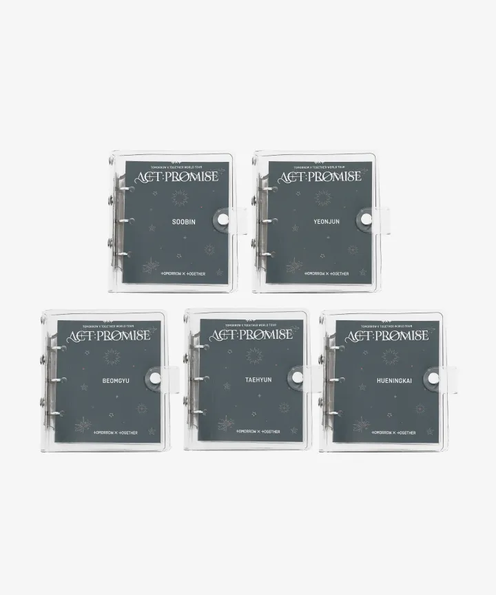 (PRE-ORDER) TXT - [WORLD TOUR ACT : PROMISE] OFFICIAL MD MINI PHOTOCARD BINDER