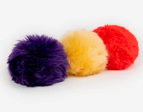 Punch Red, Deep Purple and Cantaloupe Pom Pack