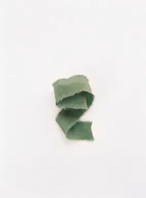 Silk Classic Ribbon in Fern