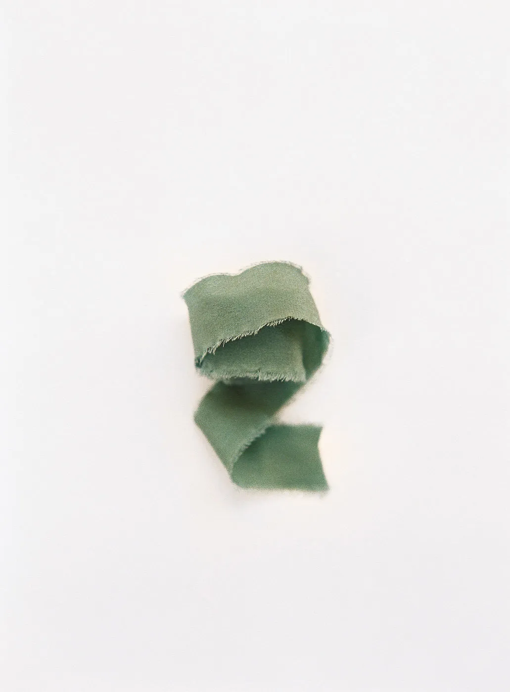 Silk Classic Ribbon in Fern