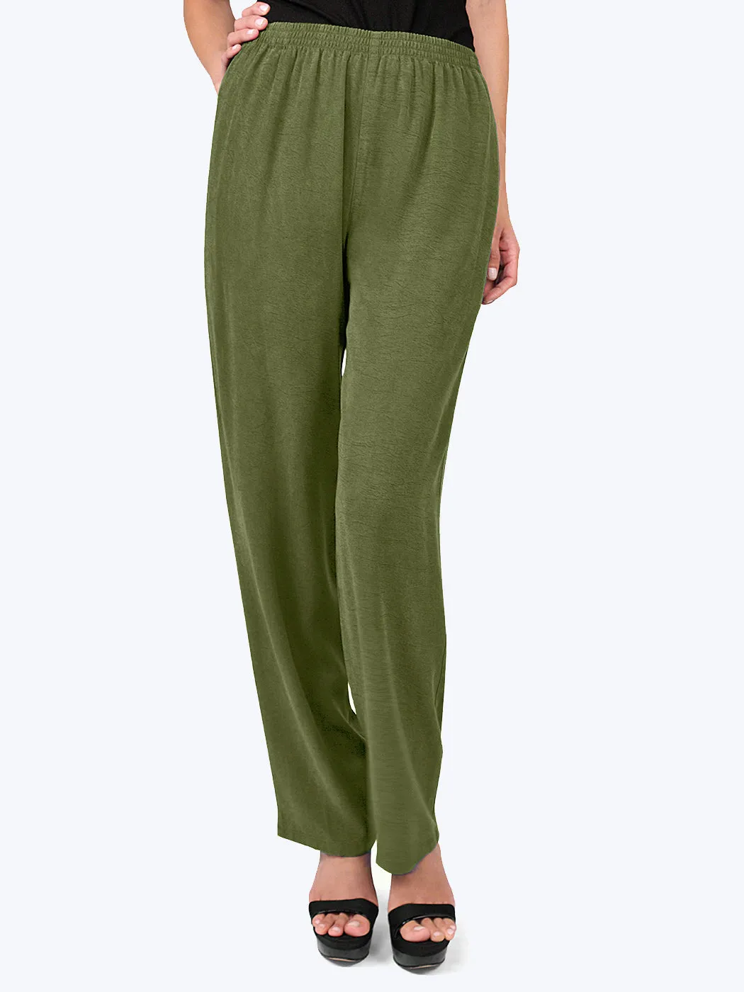 Tianello TENCEL™ Plus Sized Oprah Pant