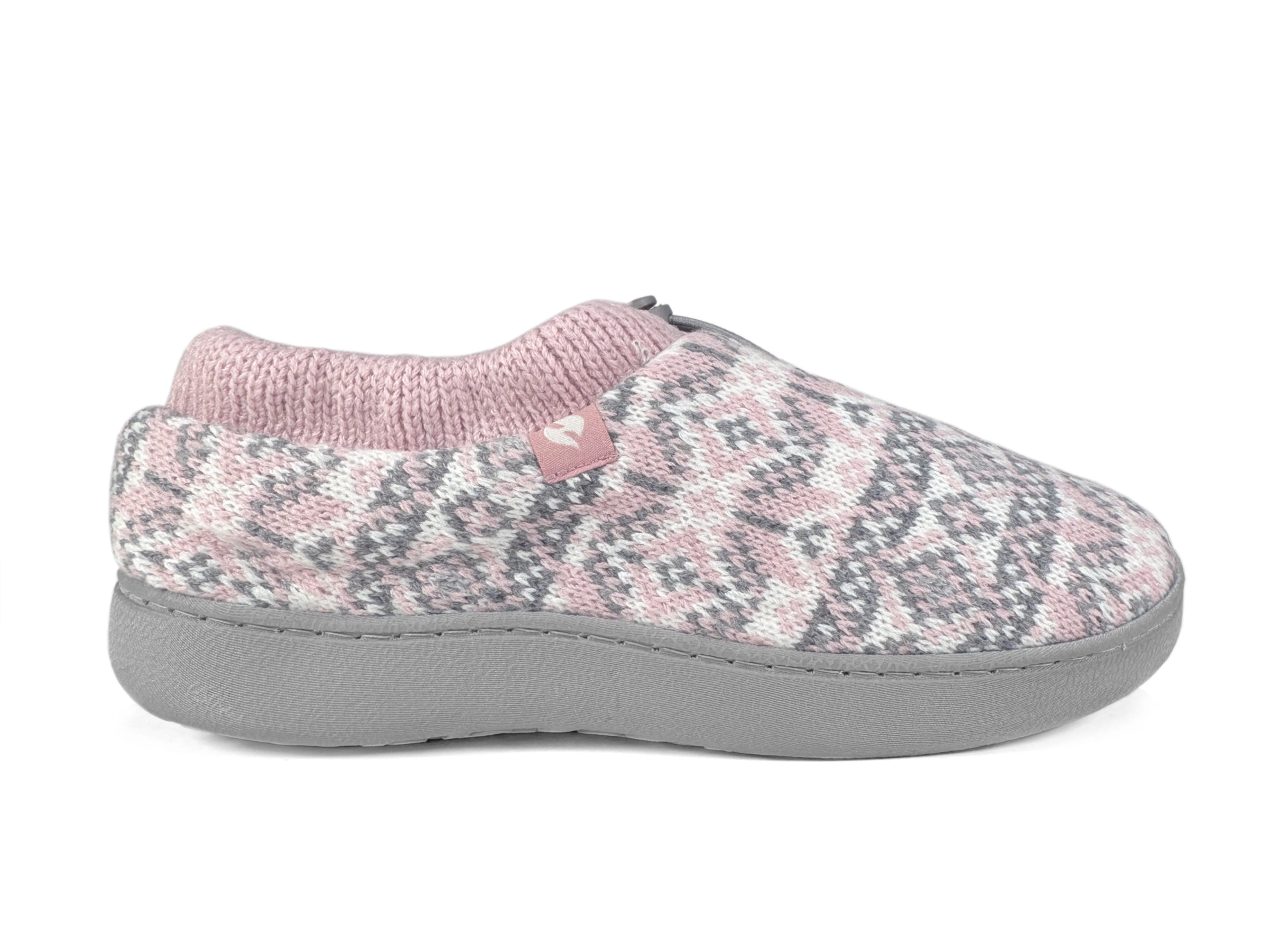 Women's Emma Fairisle Knit Drawstring Slippers