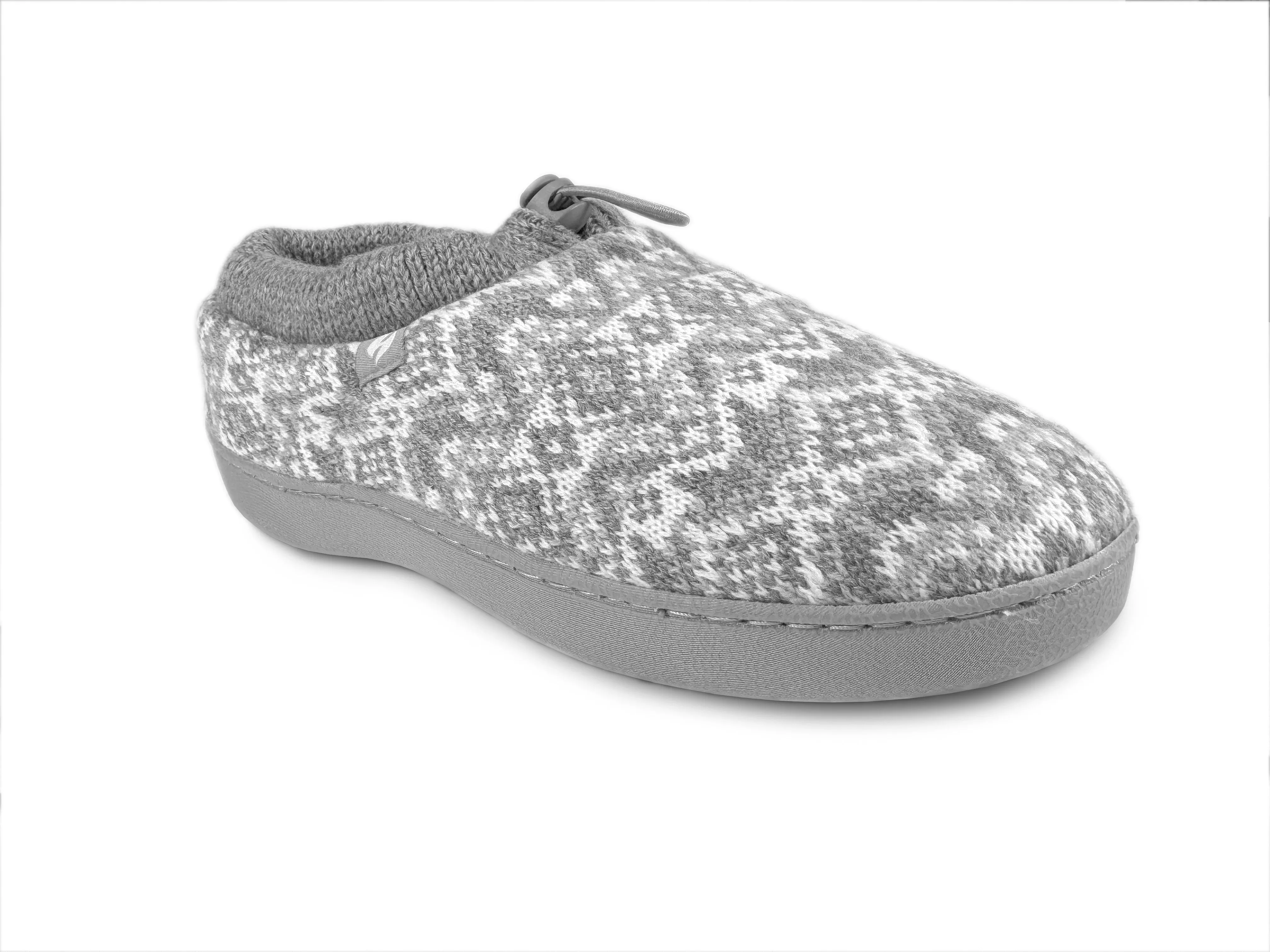 Women's Emma Fairisle Knit Drawstring Slippers