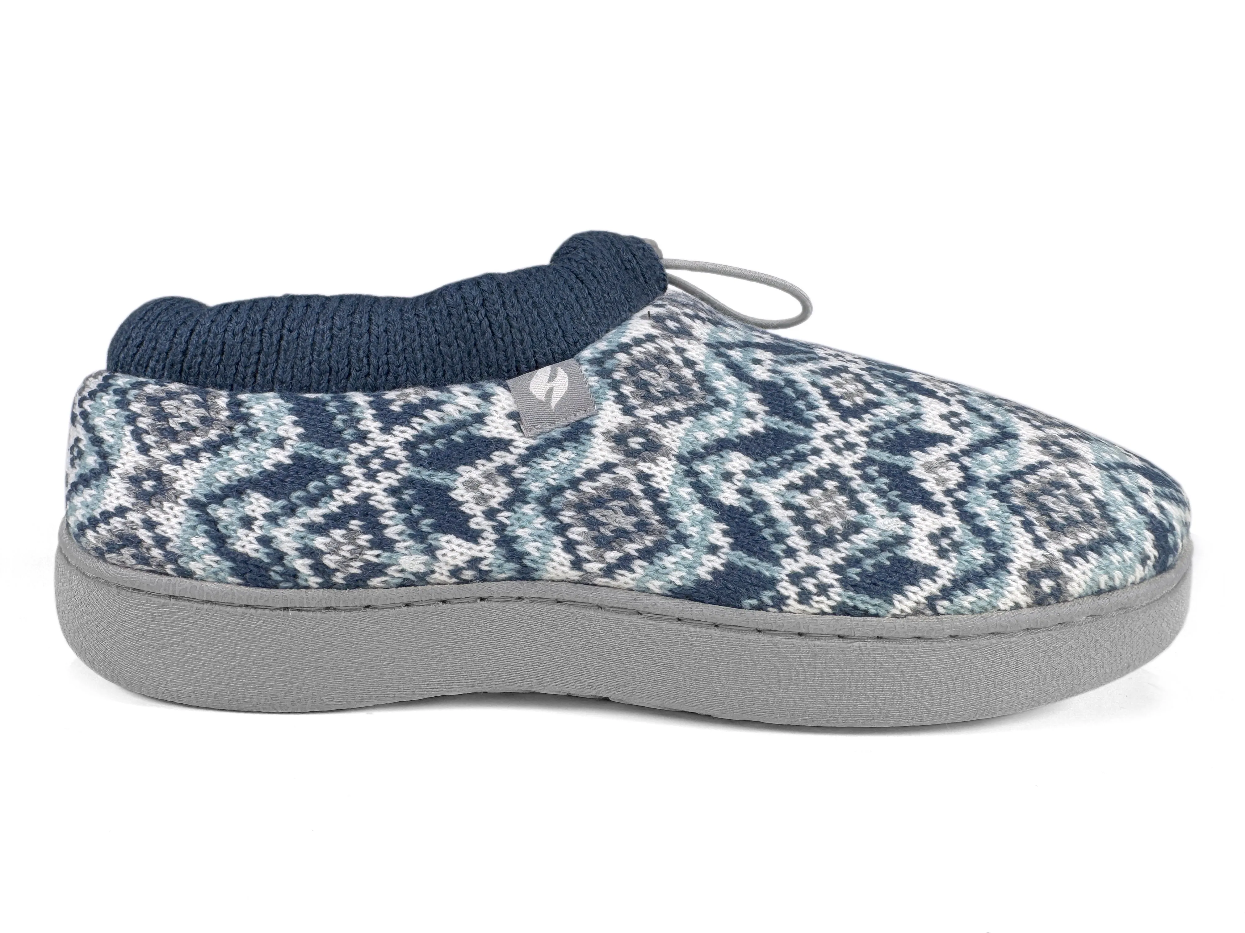 Women's Emma Fairisle Knit Drawstring Slippers